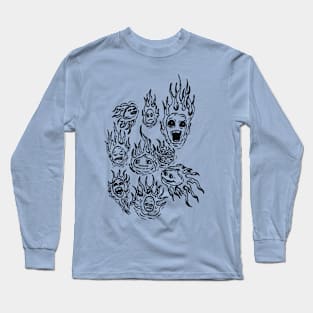 Wisps Playing Long Sleeve T-Shirt